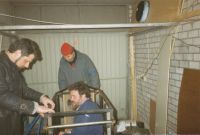 1987 Voorbereiding carnaval - worstmobiel 02 1987 Voorbereiding carnaval - worstmobiel 02